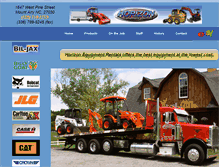 Tablet Screenshot of horizonequipmentrentals.com